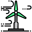 energía eólica icon