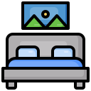 cama matrimonial icon