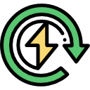 energía renovable icon