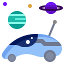 coche espacial icon