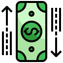 flujo de dinero icon