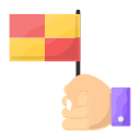 bandera de fuera de juego icon