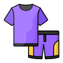 ropa deportiva icon