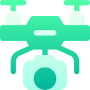 drone con cámara icon