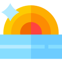 puesta de sol icon