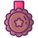 medalla de bronce icon