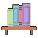 estante para libros icon