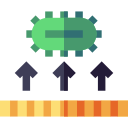 tejido antibacteriano icon