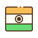 bandera india icon