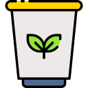 vaso de papel icon