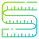 cinta métrica icon