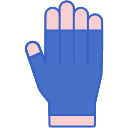 guantes sin dedos icon