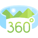 360 grados icon