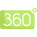 360 grados icon