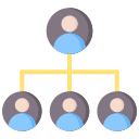 estructura de organización icon