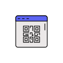 escaneo de código qr icon