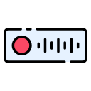 grabación de audio icon