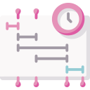 gráfico de gantt icon