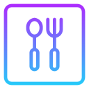 cuchara y tenedor icon