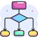 diagrama de flujo icon