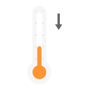 baja temperatura icon