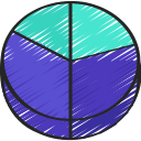 gráfico circular icon