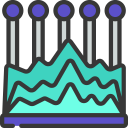 gráfico de ondas icon