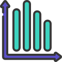 gráfico de barras icon