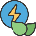 energía verde icon