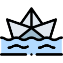 barco de papel icon