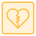 corazón roto icon