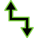 zigzag icon