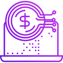 dinero digital icon