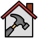 Remodeling - Free buildings icons