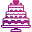 pastel de bodas icon