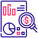 informe financiero icon