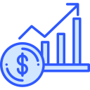 crecimiento del dinero icon