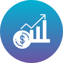 crecimiento del dinero icon