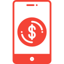 dinero digital icon