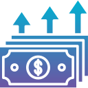 crecimiento del dinero icon