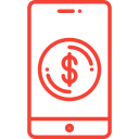 dinero digital icon