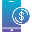 dinero digital icon