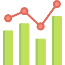 gráfico de línea icon