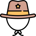 sombrero de vaquero icon