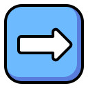 flecha correcta icon