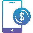 dinero digital icon