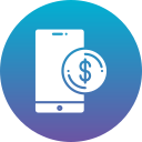 dinero digital icon