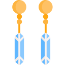 des boucles d'oreilles