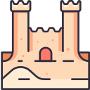 castillo de arena icon