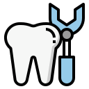 extracción dental icon